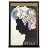 Bob Dylan poster by Milton Gla