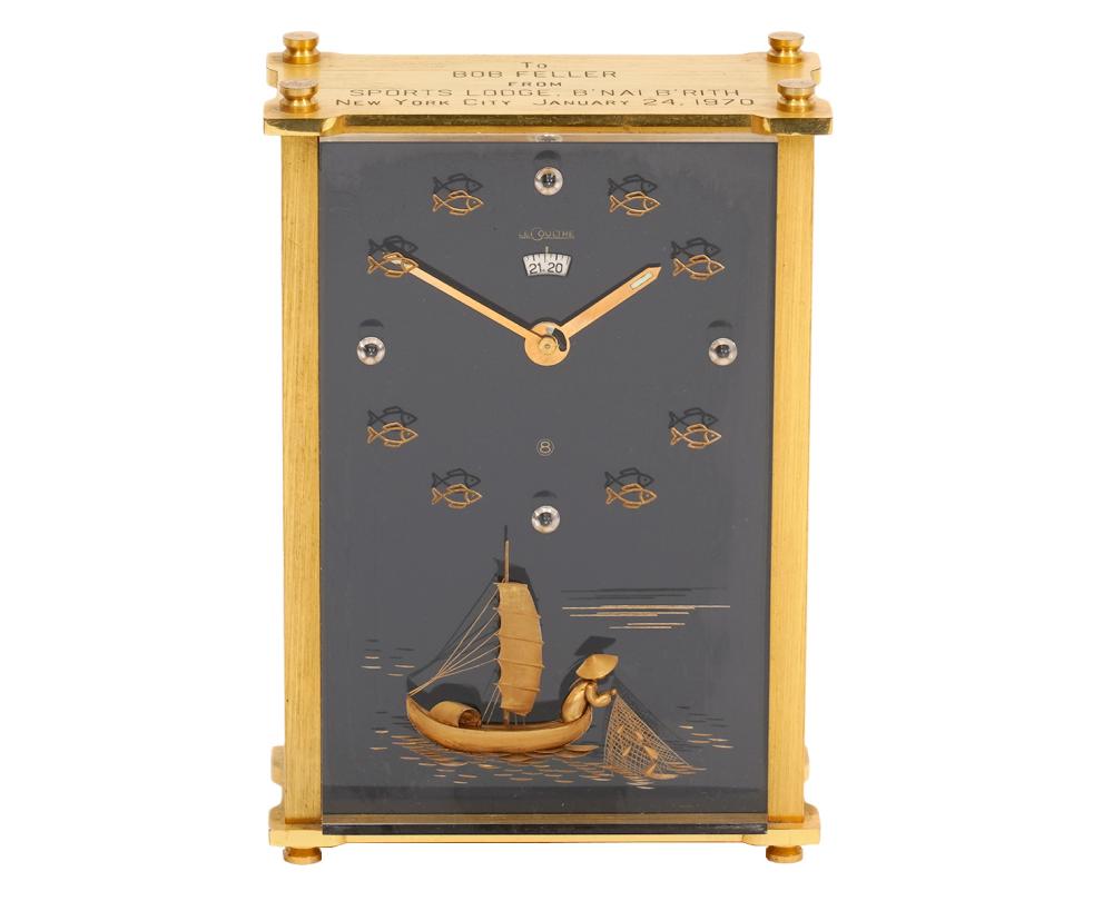 BOB FELLER LECOULTRE BRASS