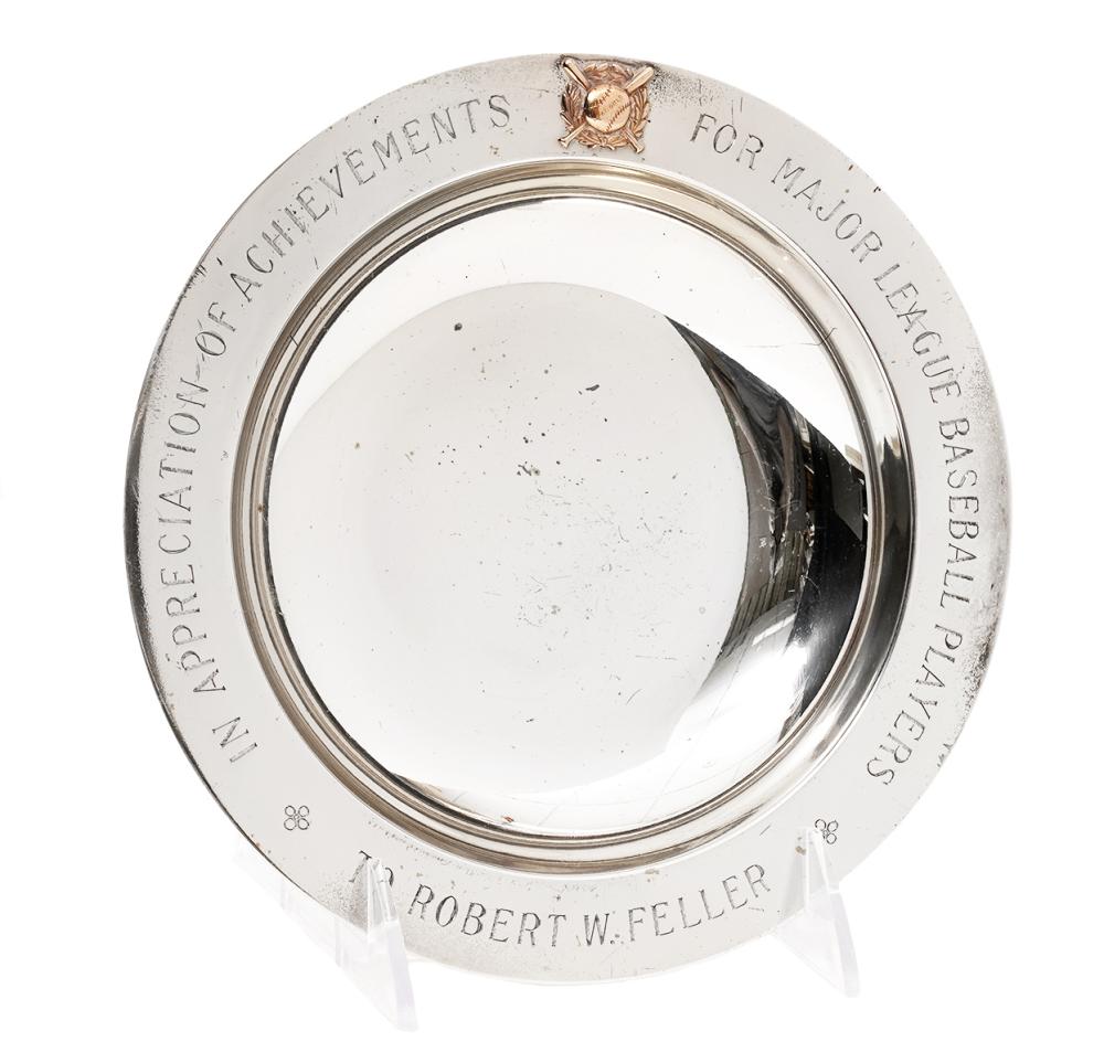 BOB FELLER TIFFANY COMMEMORATIVE