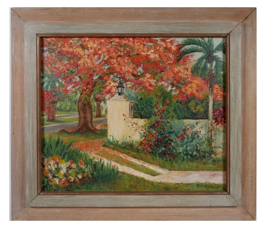 BOB HICKEY, ROYAL POINCIANA TREE,