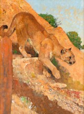 BOB KUHN (1920-2007), STALKING