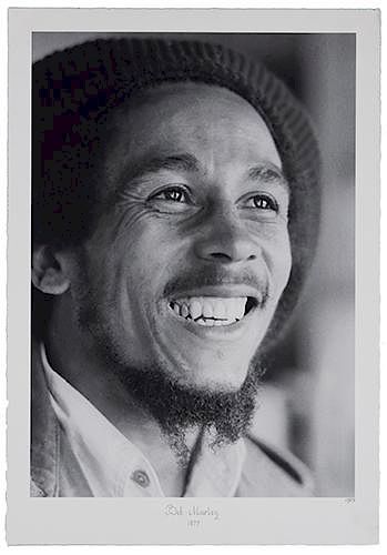 BOB MARLEY PORTRAIT GICLEE.Bob