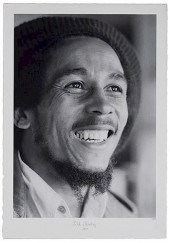 BOB MARLEY PORTRAIT GICLEE.Bob