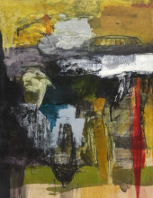 BOB NUGENT (B.1947) ABSTRACT P
