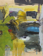 BOB NUGENT (B.1947) ABSTRACT P