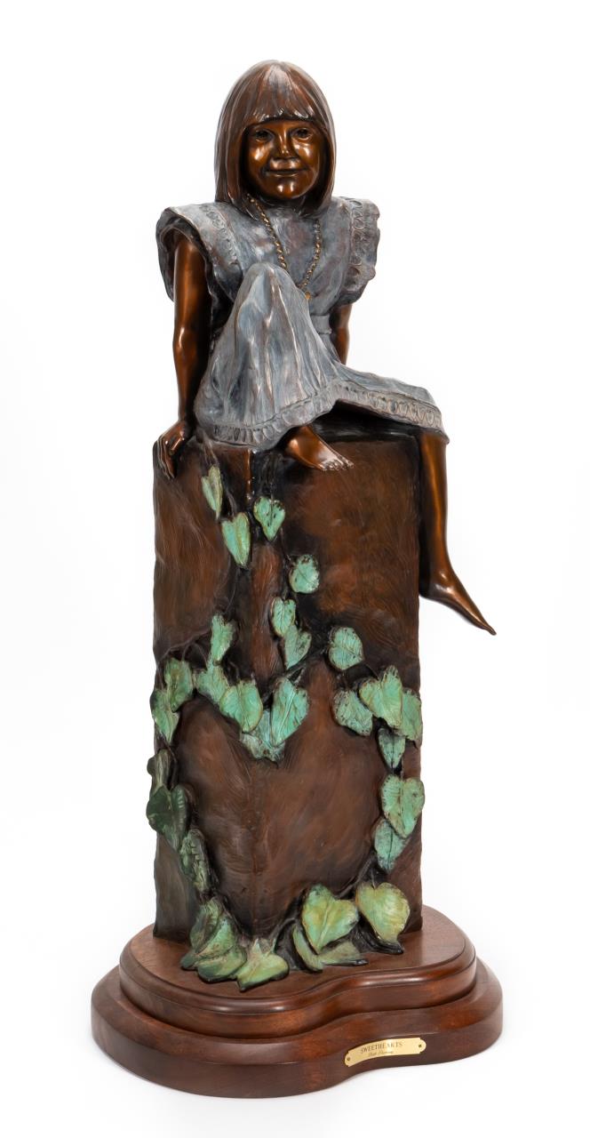 BOB PIERCEY, SWEETHEARTS, BRONZE OF