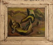 BOB RAINEY "CAT" SURREALIST OI