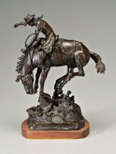 Bob Scriver bronze, "Symbol of