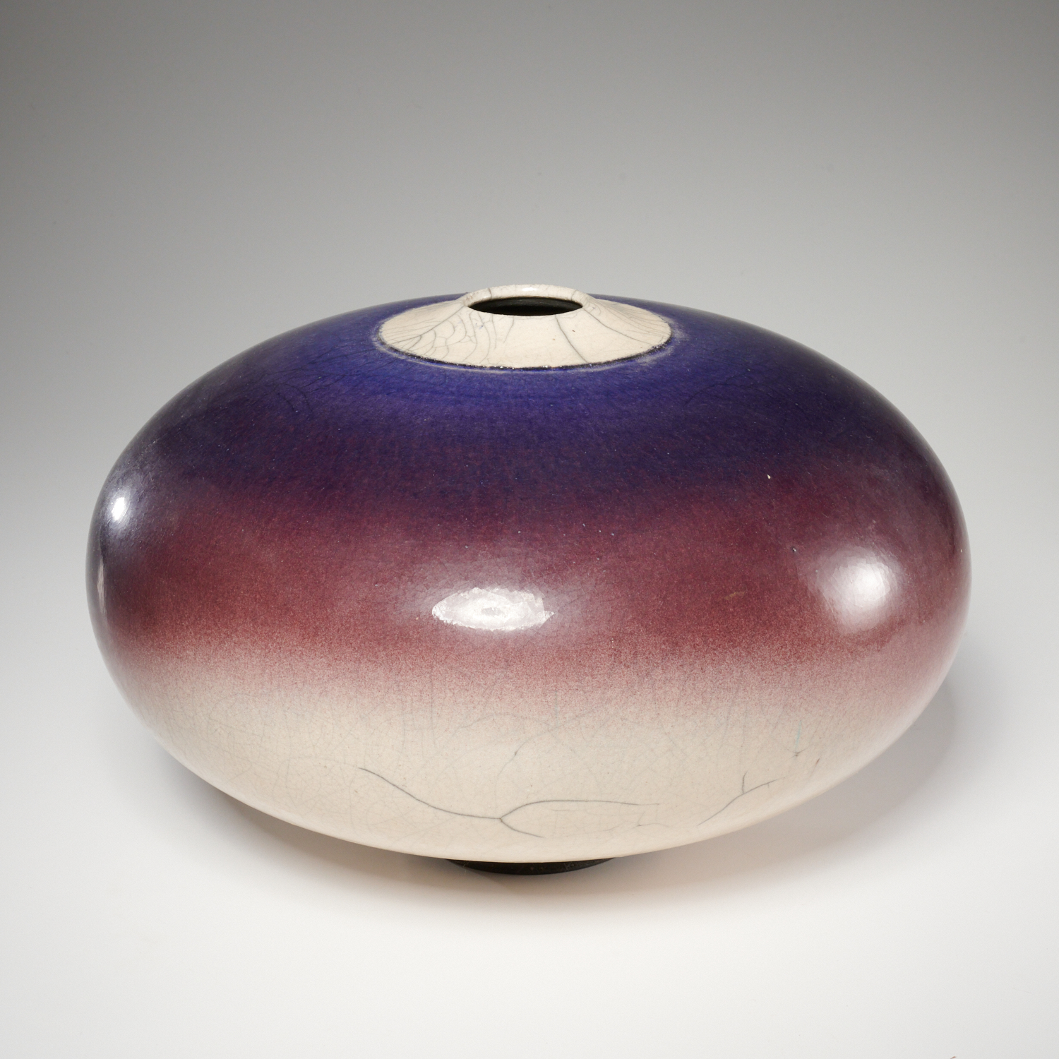 BOB SMITH, LARGE RAKU POTTERY
