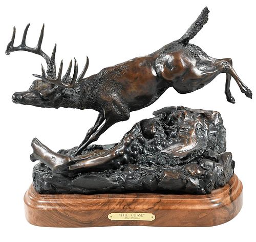 BOB STAYTON BRONZE(Montana, born