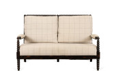BOBBIN TURNED HOUNDSTOOTH UPHO