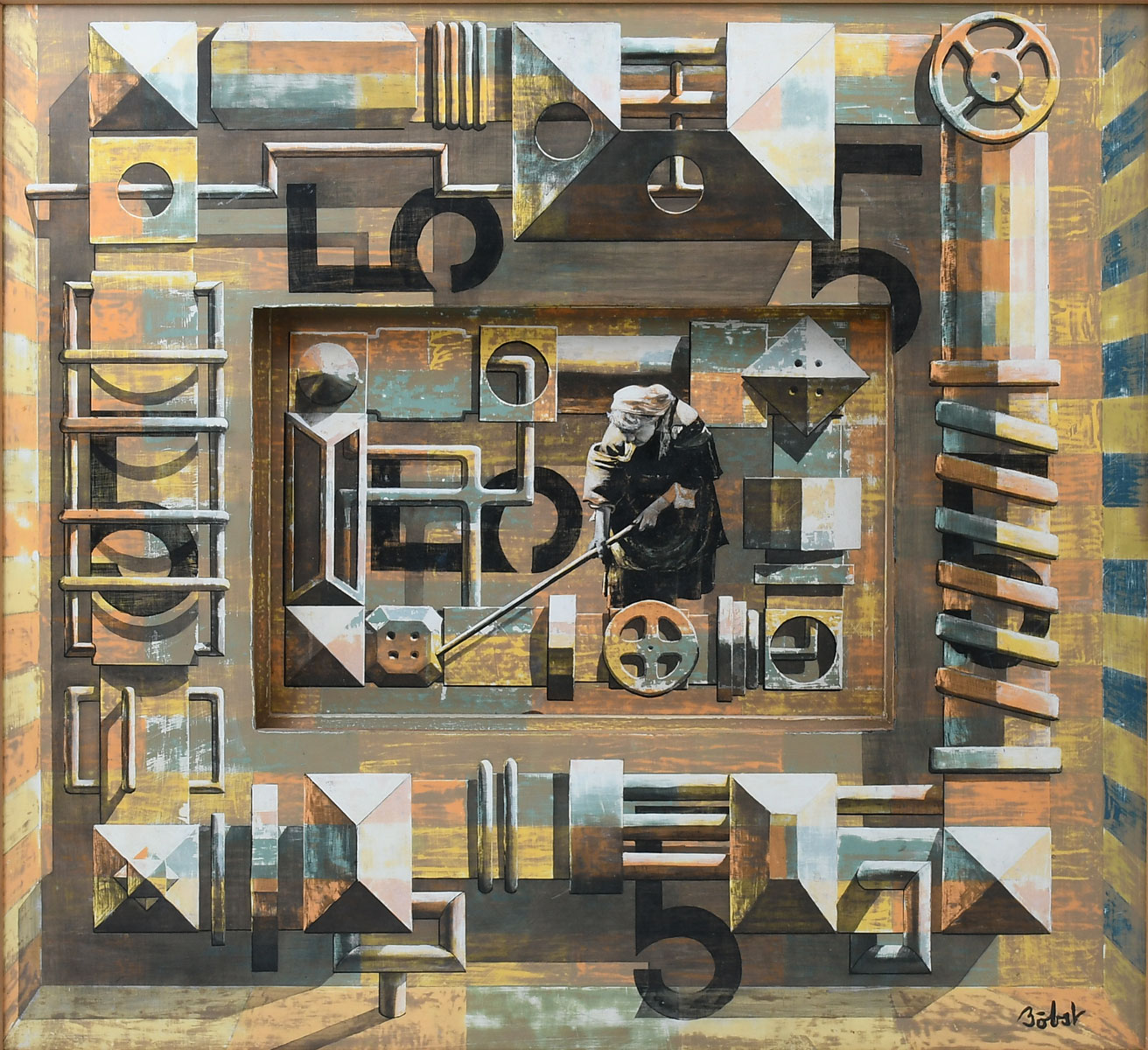 BOBST, Tucker, (1923-2008):