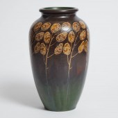 Boch Frères 'Lunaria' Vase, Ch