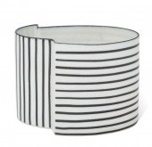 BODIL MANZ, STRIPED EGGSHELL P