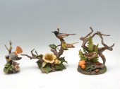 BOEHM - 3 PC BIRD LOT: 1) Orch