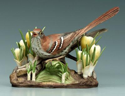 Boehm bird figurine, male brown