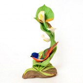 BOEHM BIRD FIGURINE, PAINTED B