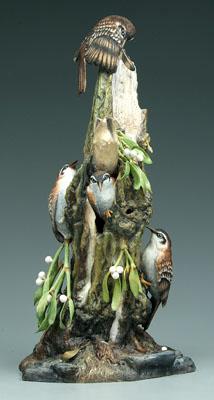 Boehm bird group: four tree
