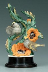 Boehm bird group: golden crown