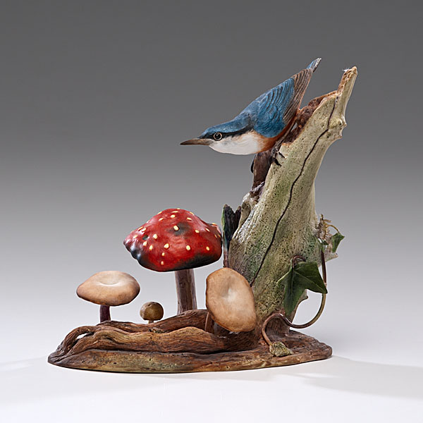 Boehm Bird Sculpture English. A