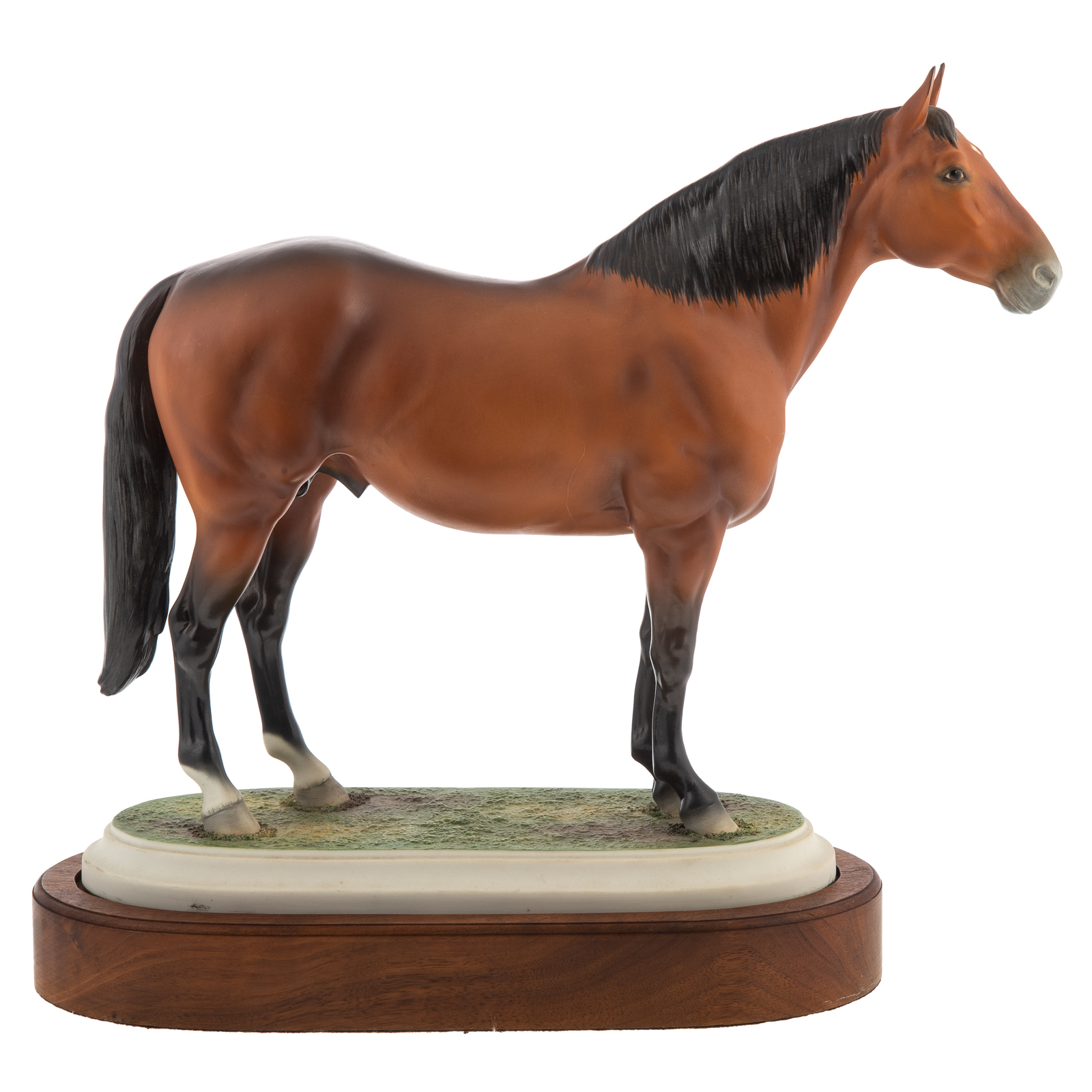 BOEHM BISQUE HORSE, ADIOS Excellent