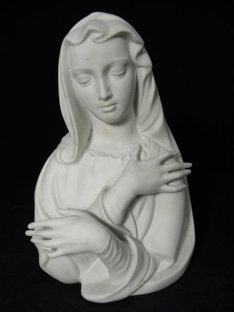 Boehm bisque porcelain bust