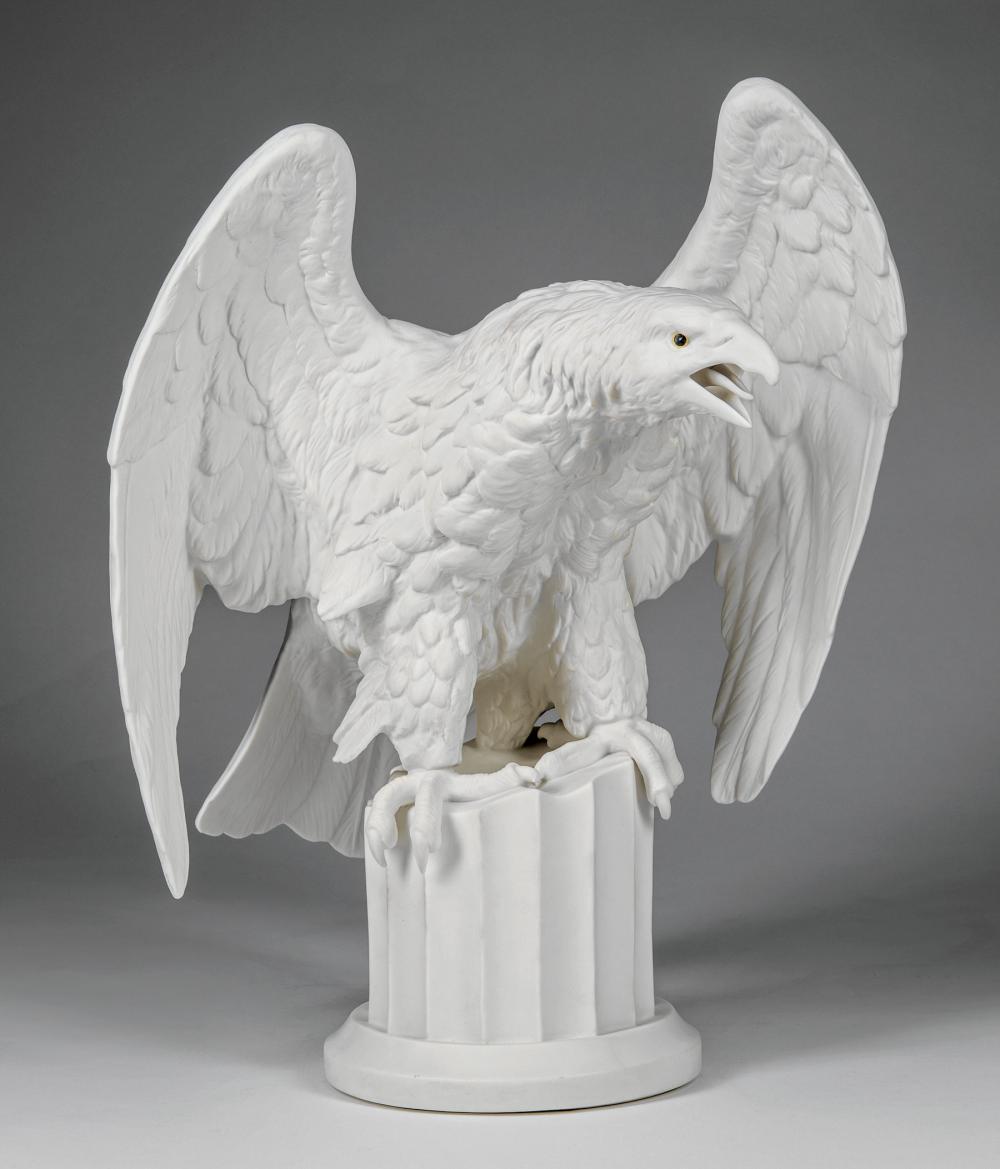 BOEHM BISQUE PORCELAIN EAGLELarge