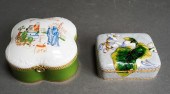 BOEHM CHINOISERIE DECORATED PO