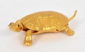 BOEHM GILT PORC MODEL OF A TUR