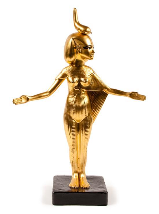 Boehm gilt porcelain figure of