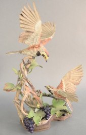 BOEHM "HORNED LARK" PORCELAIN