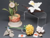 Boehm painted bisque figural g