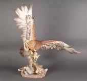 Boehm painted bisque figure: '