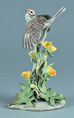 Boehm porcelain bird figurine, lark