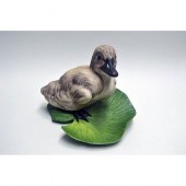 BOEHM PORCELAIN CYGNET SITTING