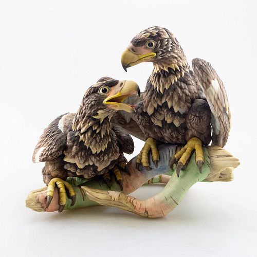 BOEHM PORCELAIN FIGURAL GROUP,