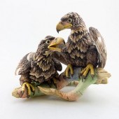 BOEHM PORCELAIN FIGURAL GROUP,
