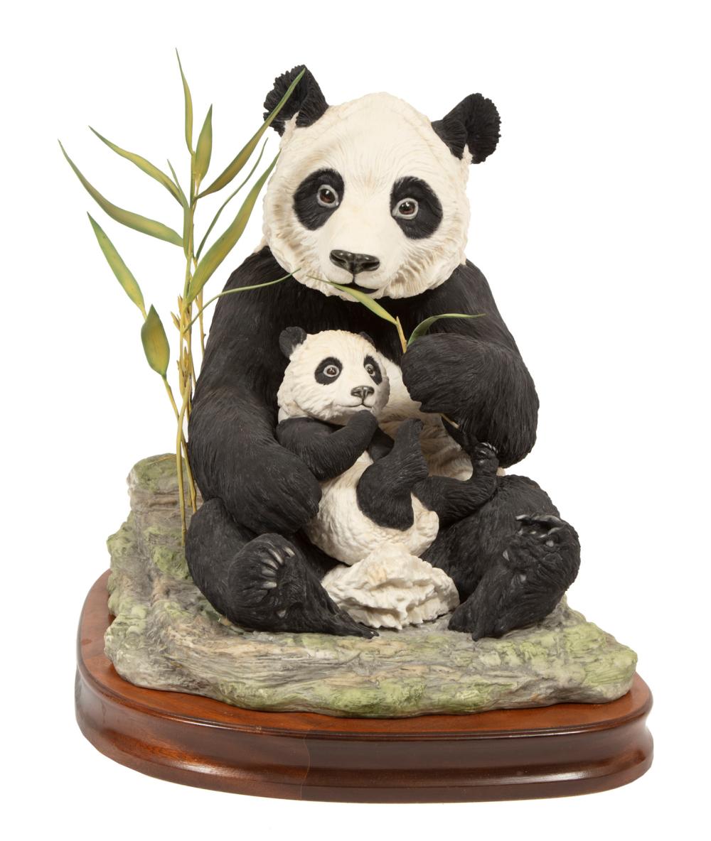 BOEHM PORCELAIN FIGURE OF "PANDA