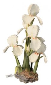 BOEHM PORCELAIN FLOWER, IRIS S