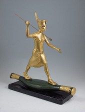 BOEHM PORCELAIN HARPOONER FIGU