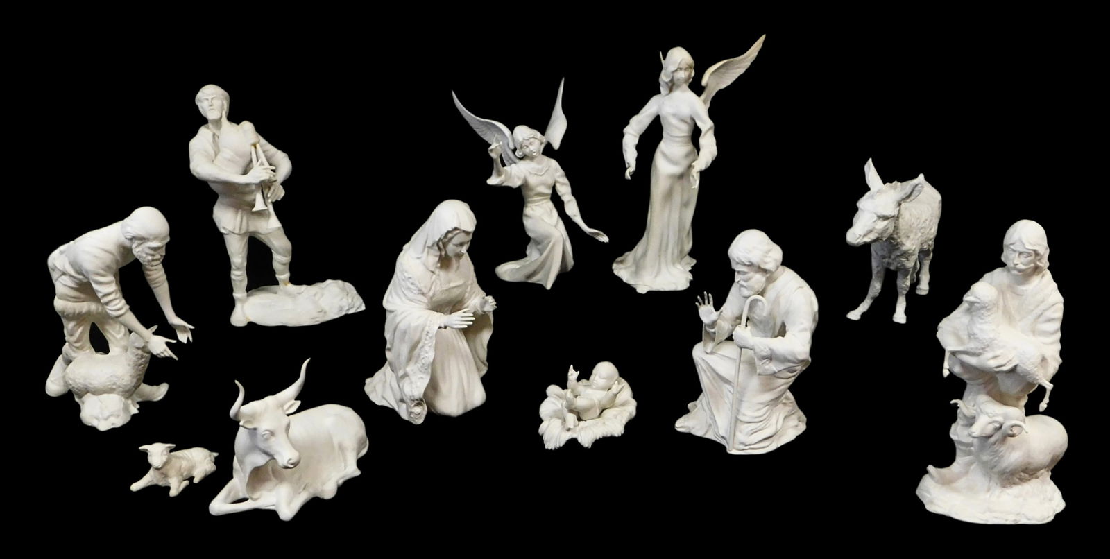 BOEHM PORCELAIN NATIVITY SET,