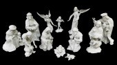 BOEHM PORCELAIN NATIVITY SET,