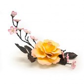 BOEHM PORCELAIN PEACE ROSE WIT