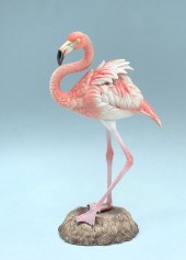 BOEHM PORCELAIN PINK FLAMINGO: