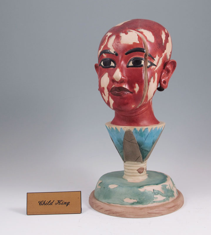 BOEHM PORCELAIN TUT CHILD KING