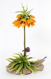 Boehm porcelain Varied Bunting