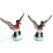 BOEHM PORCELAIN WOOD DUCKS, PA