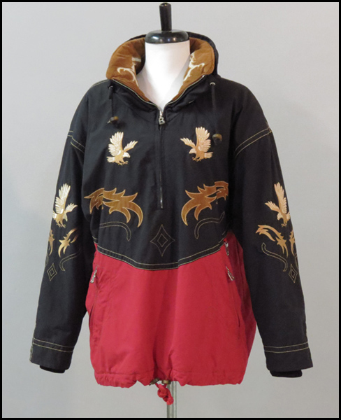 BOGNER NYLON AND SUEDE SKI