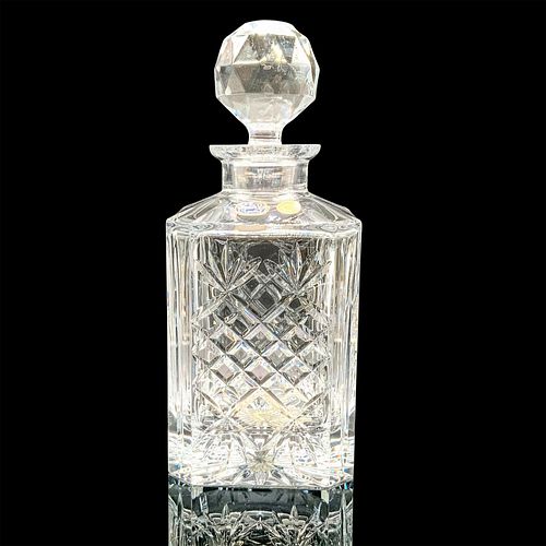 BOHEMIA CRYSTAL DECANTER AND