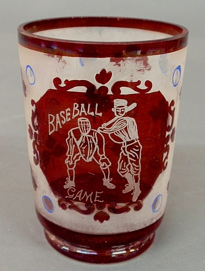 Bohemia glass tumbler with